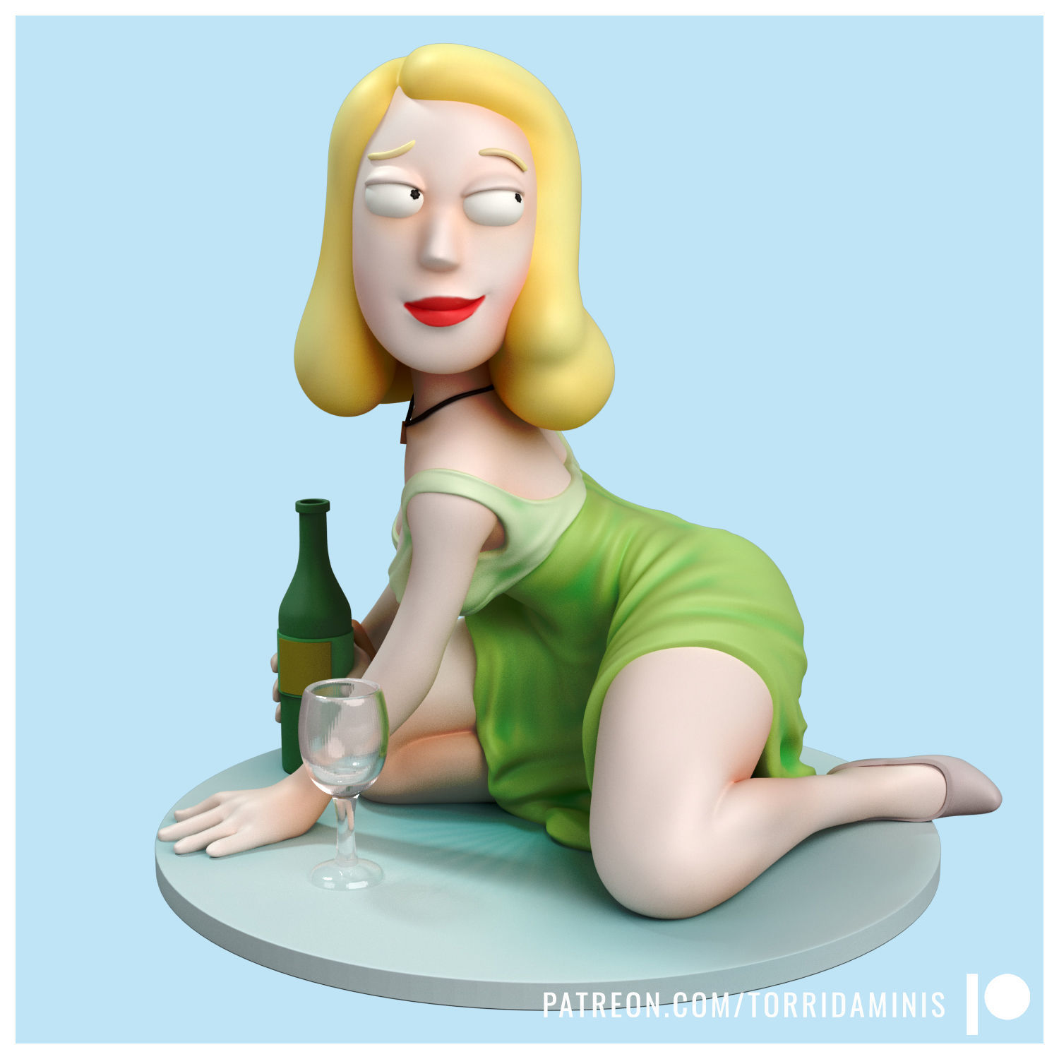Beth - Rick and Morty 3D print model