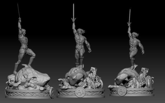 Lion-O Diorama