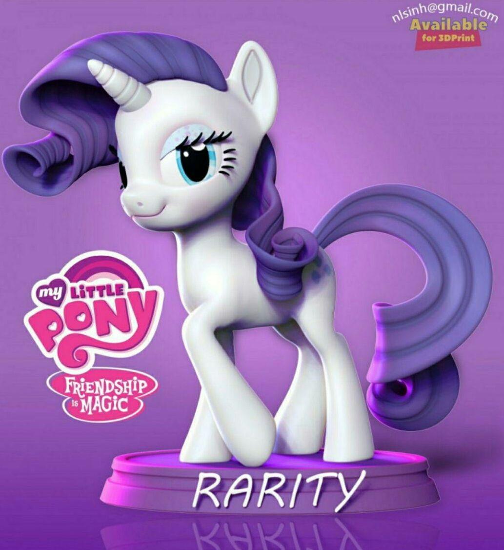 Rarity - Little Pony Fanart