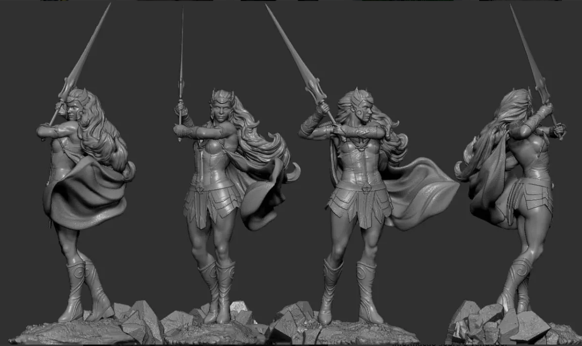 Special STL - Shera  1-6 Scale