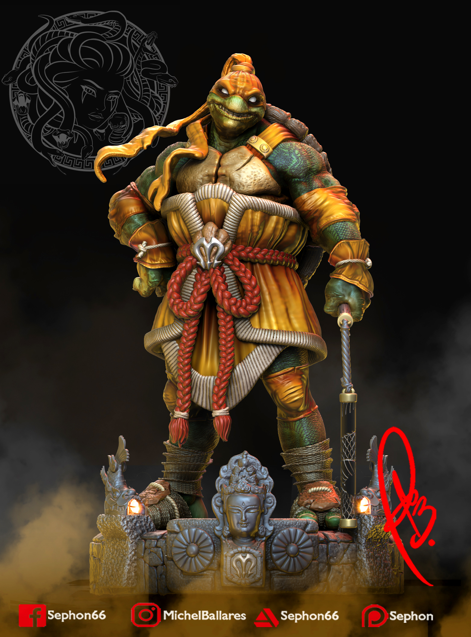 TMNT Michelangelo MB