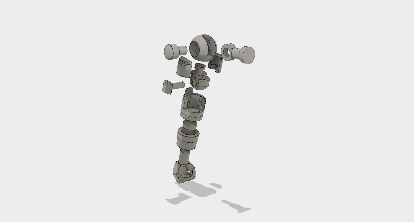Left Arm STL