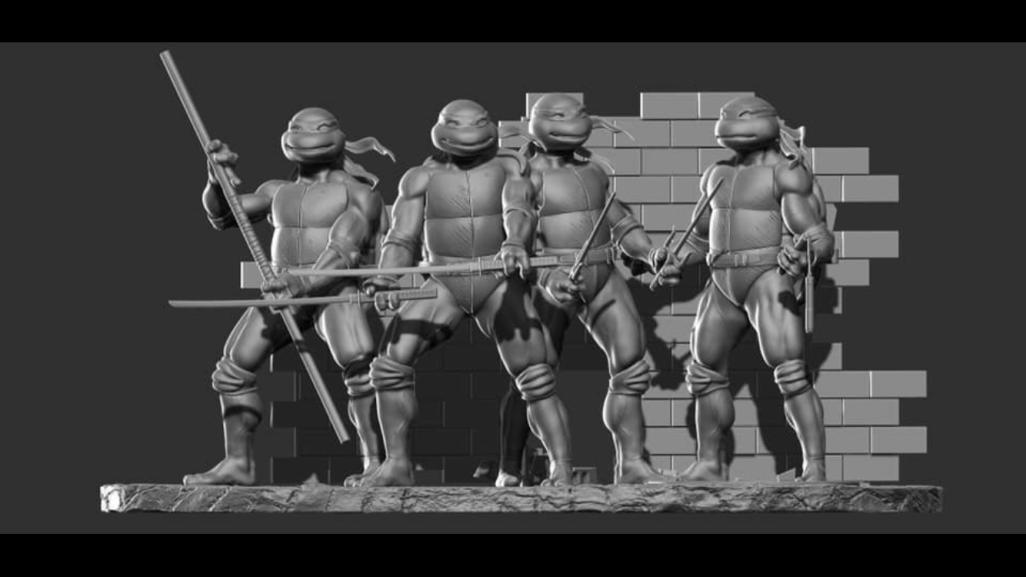 TMNT Diorama - HQ