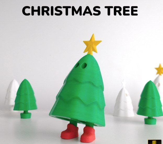 Árvore de Natal com Pernas