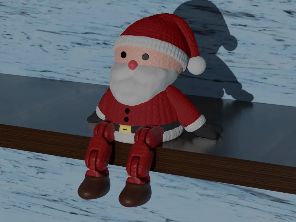 Papai Noel de Crochê (2)