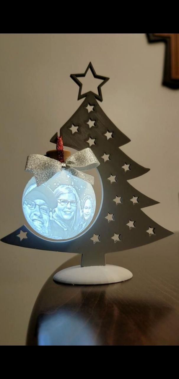 Árvore Expositora de Bolas de Natal (2)