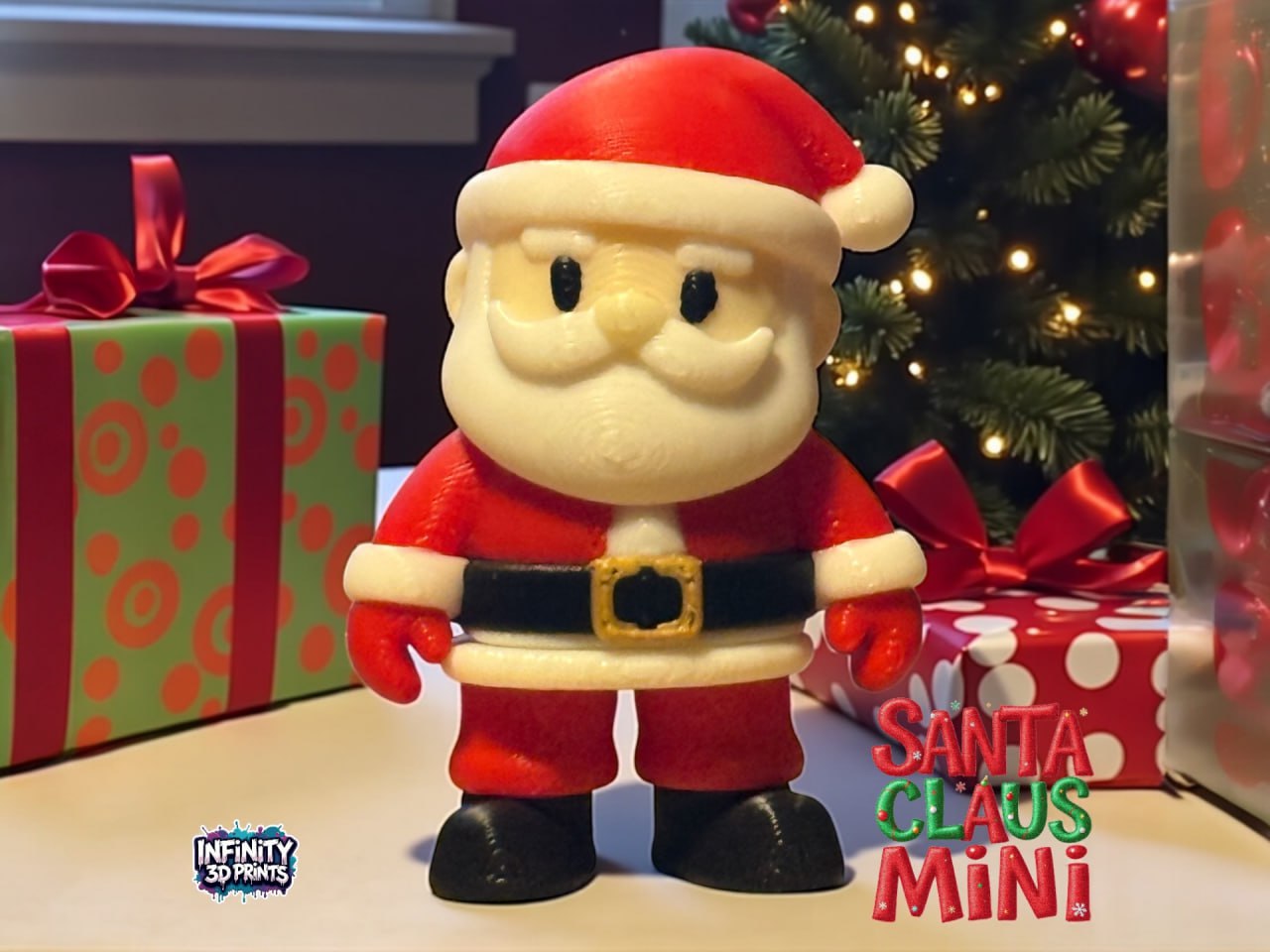 Mini Papai Noel Flexível