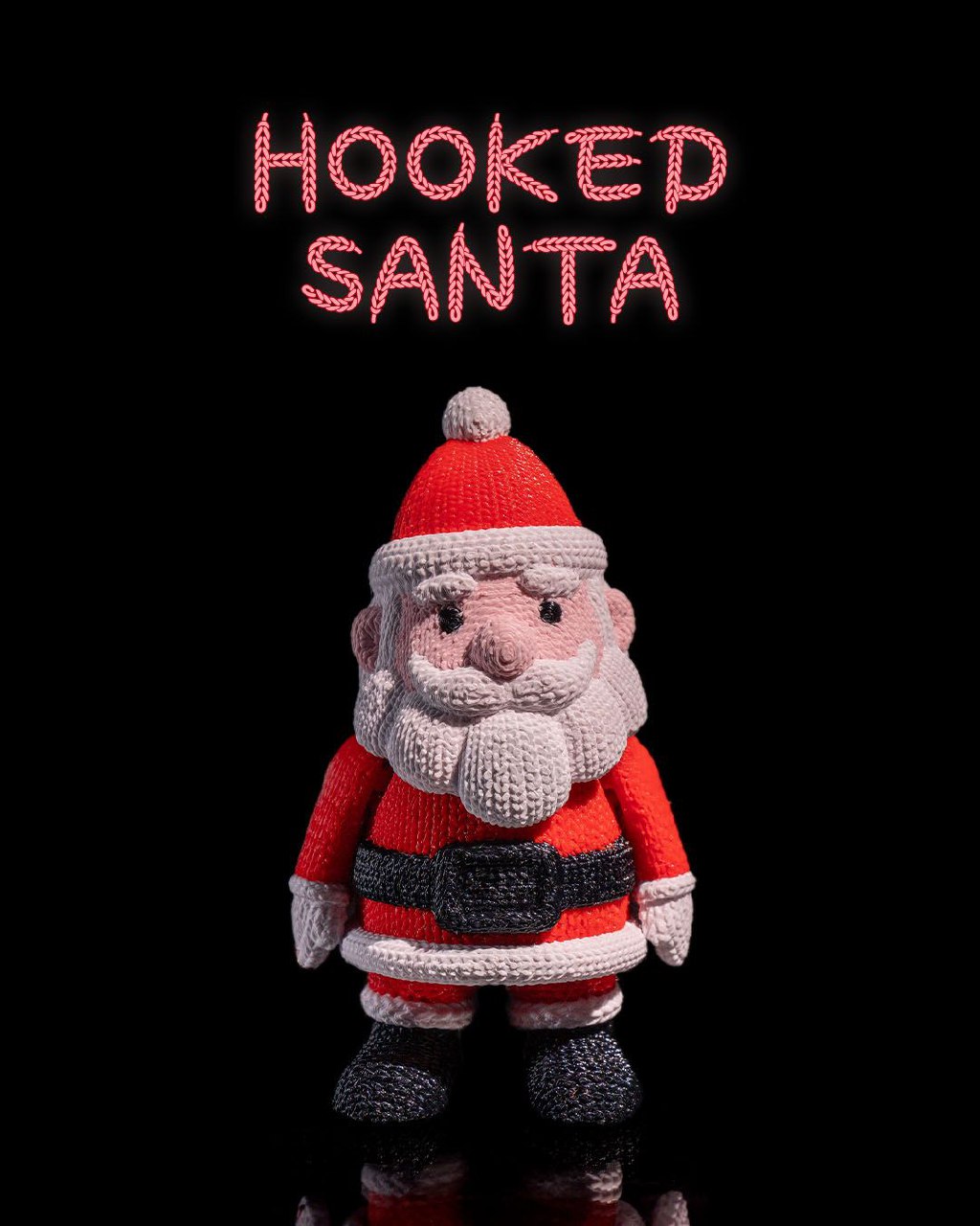 Papai Noel de Crochê