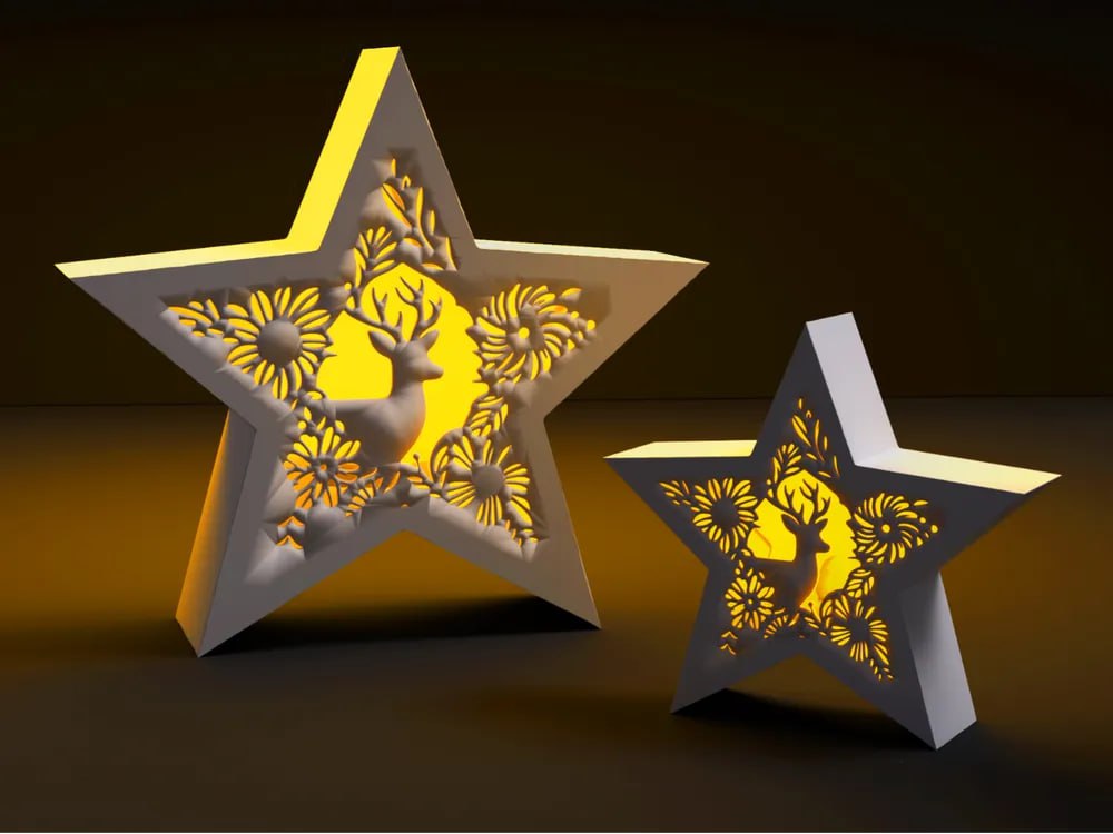 Estrela de Natal Brilhante