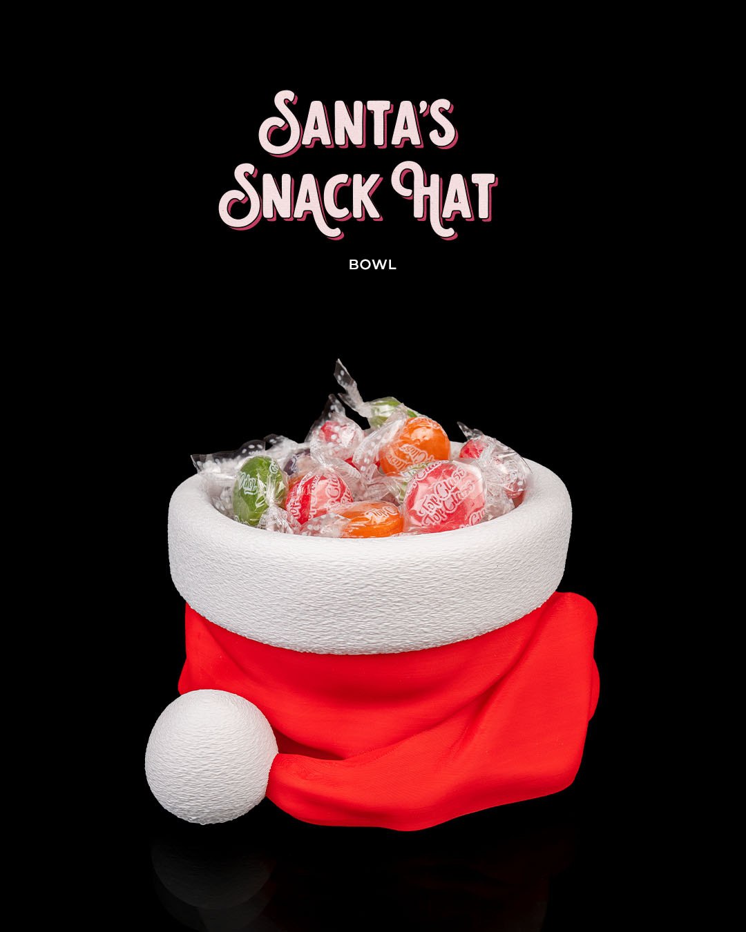 Papai Noel Porta-Petiscos