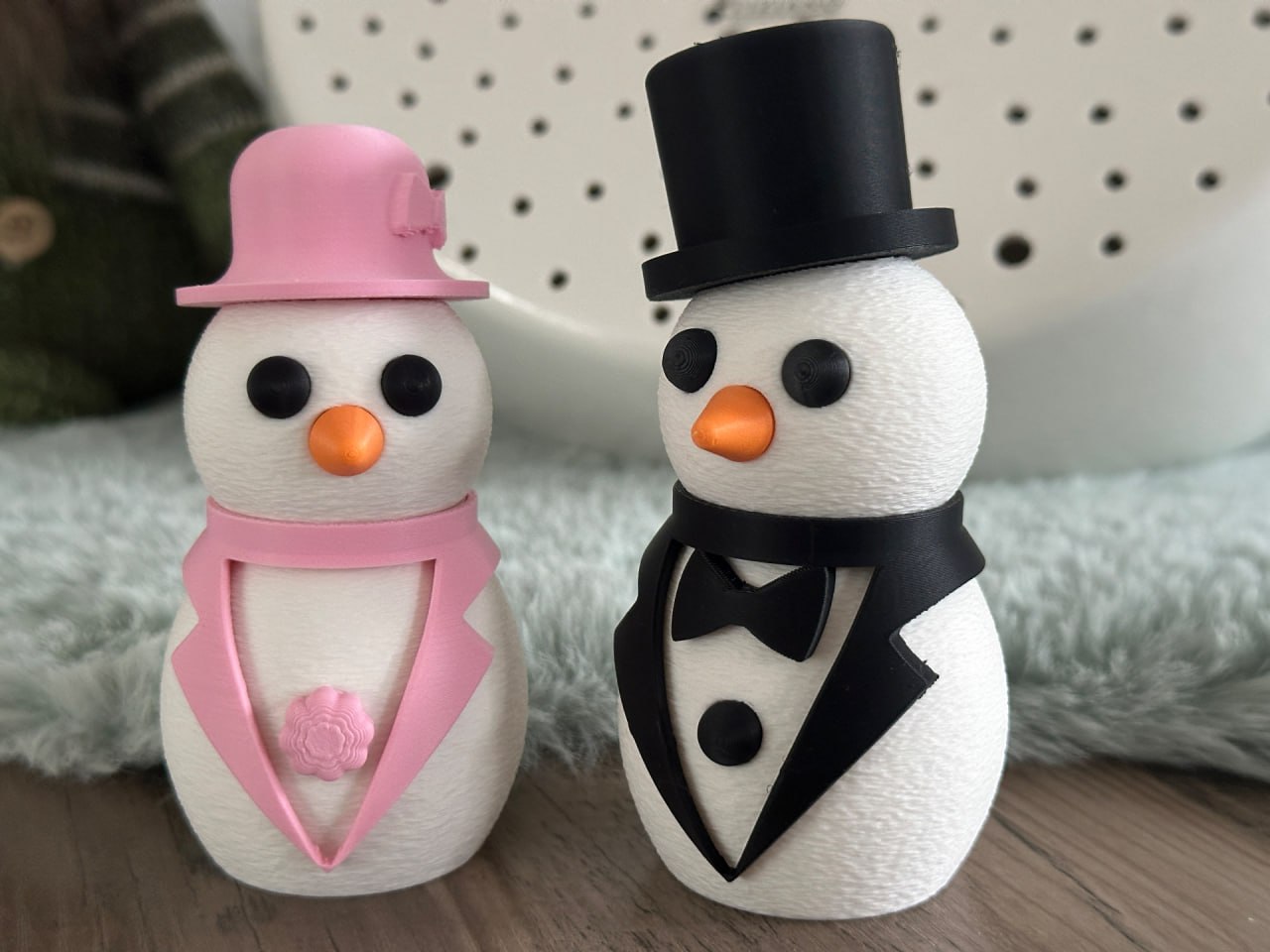 Boneco de Neve e Esposa