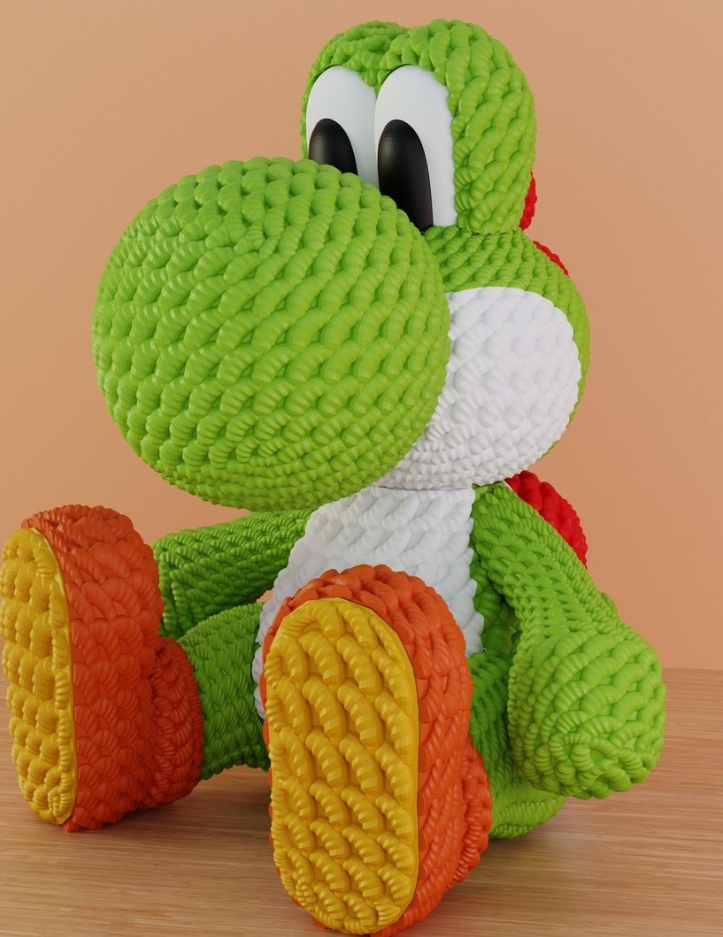 Yoshi de Crochê