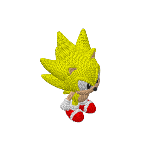 Super Sonic de Crochê