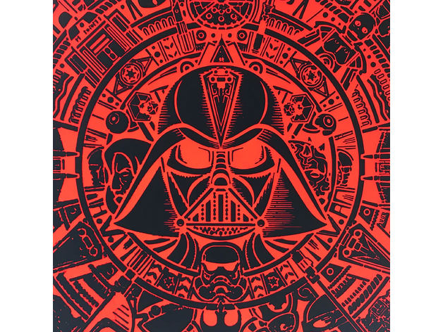 Star Wars Aztec Calendar