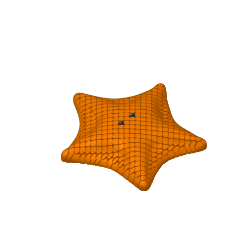 StlFlix- Betsie, the Bat Sea Star @Print3DWorld