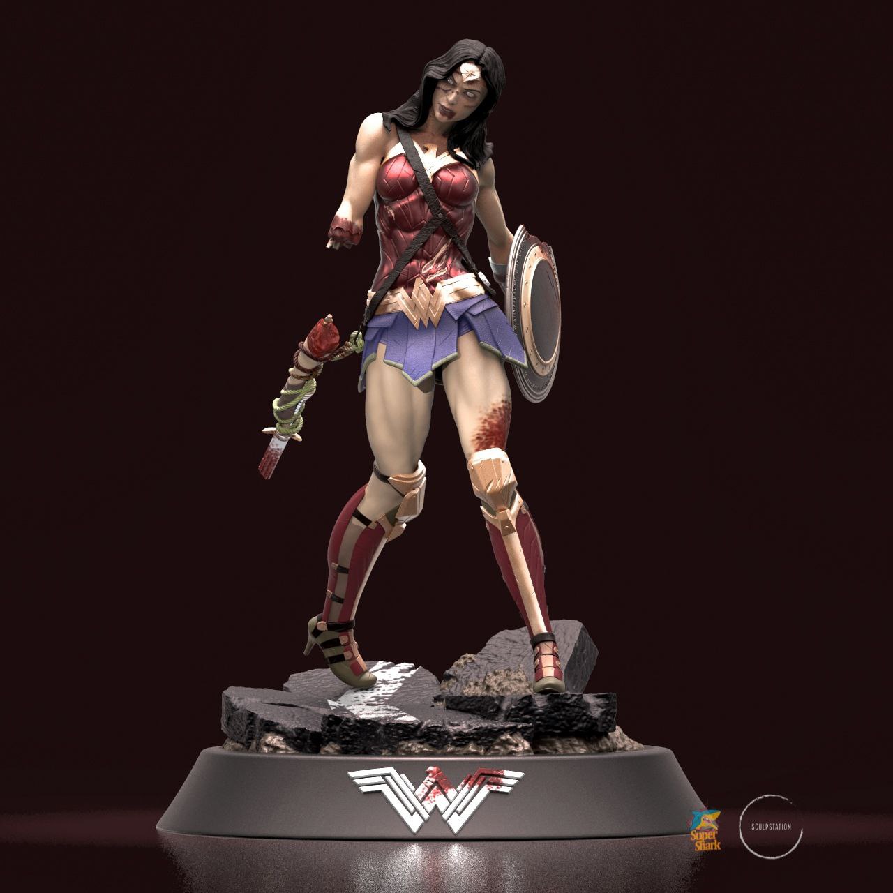 Zombie Wonder Woman