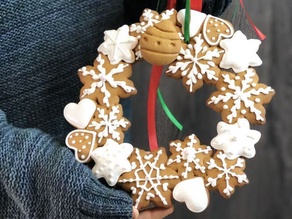 Cortadores de Biscoito Guirlanda de Natal