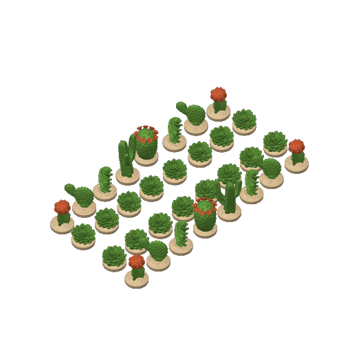 ForgeCore_CactiChess,_Roll_up_Cactus_Chess_Set_@Print3DWorld