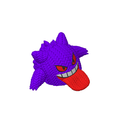 Gengar de Crochê