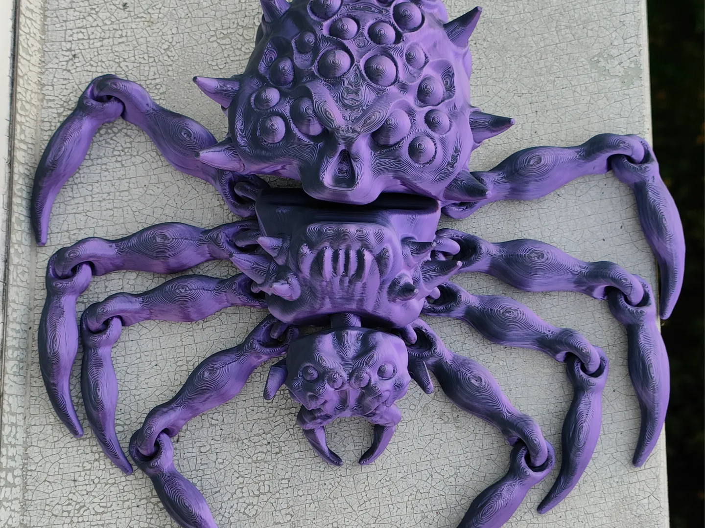 Aranha Caveira Articulada V1