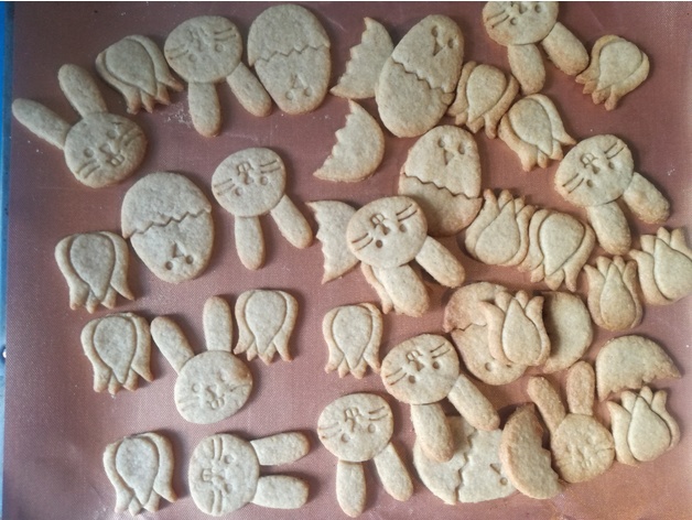 Cortadores de Biscoito de Páscoa