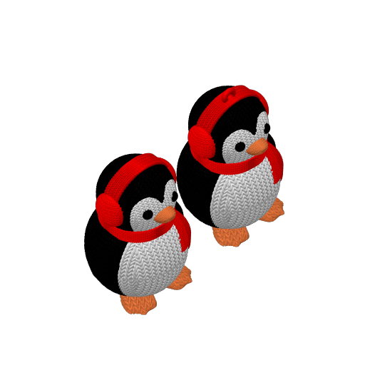 Pinguim de Crochê