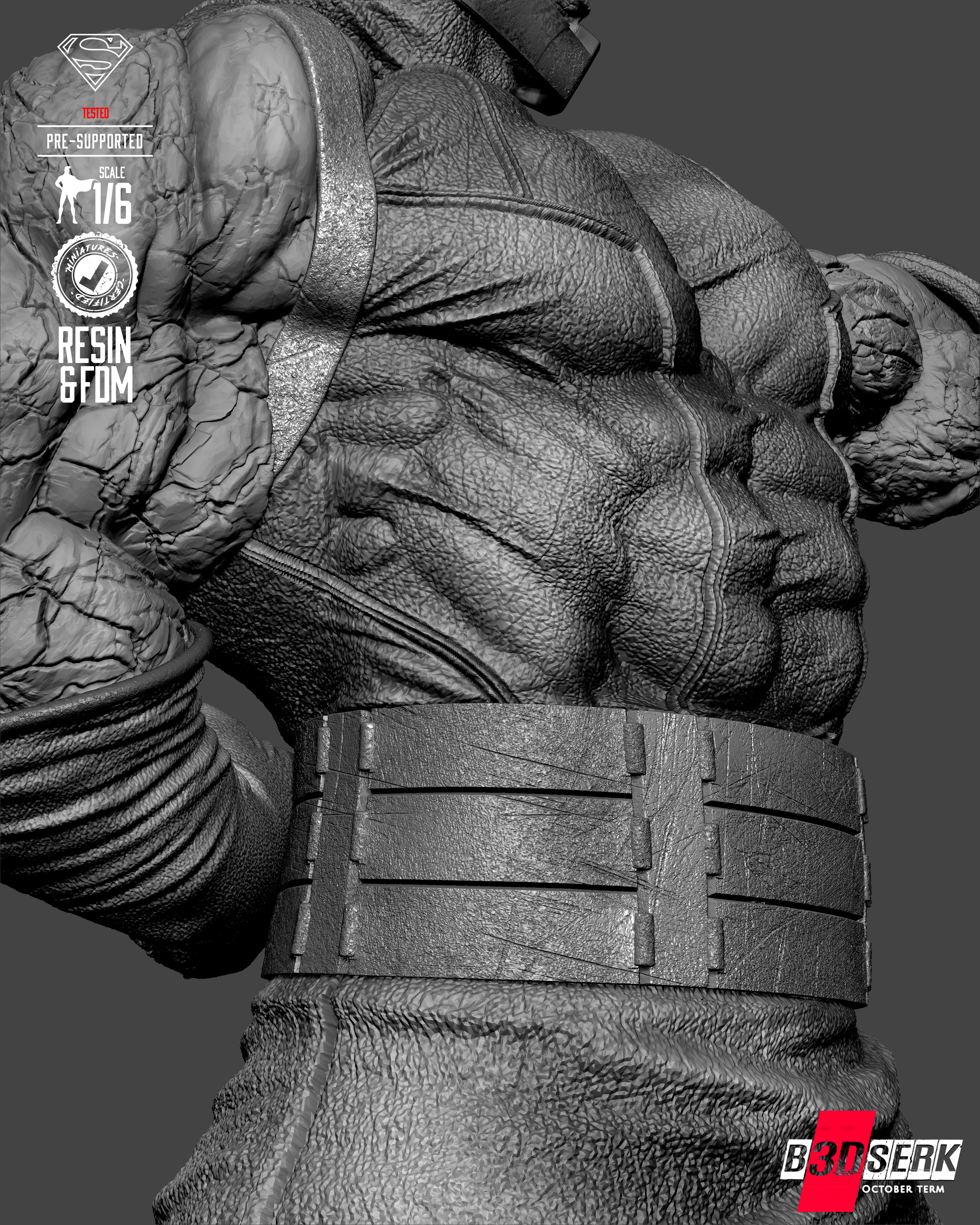B3dserk - Darkseid Sculpture (Images) (1)
