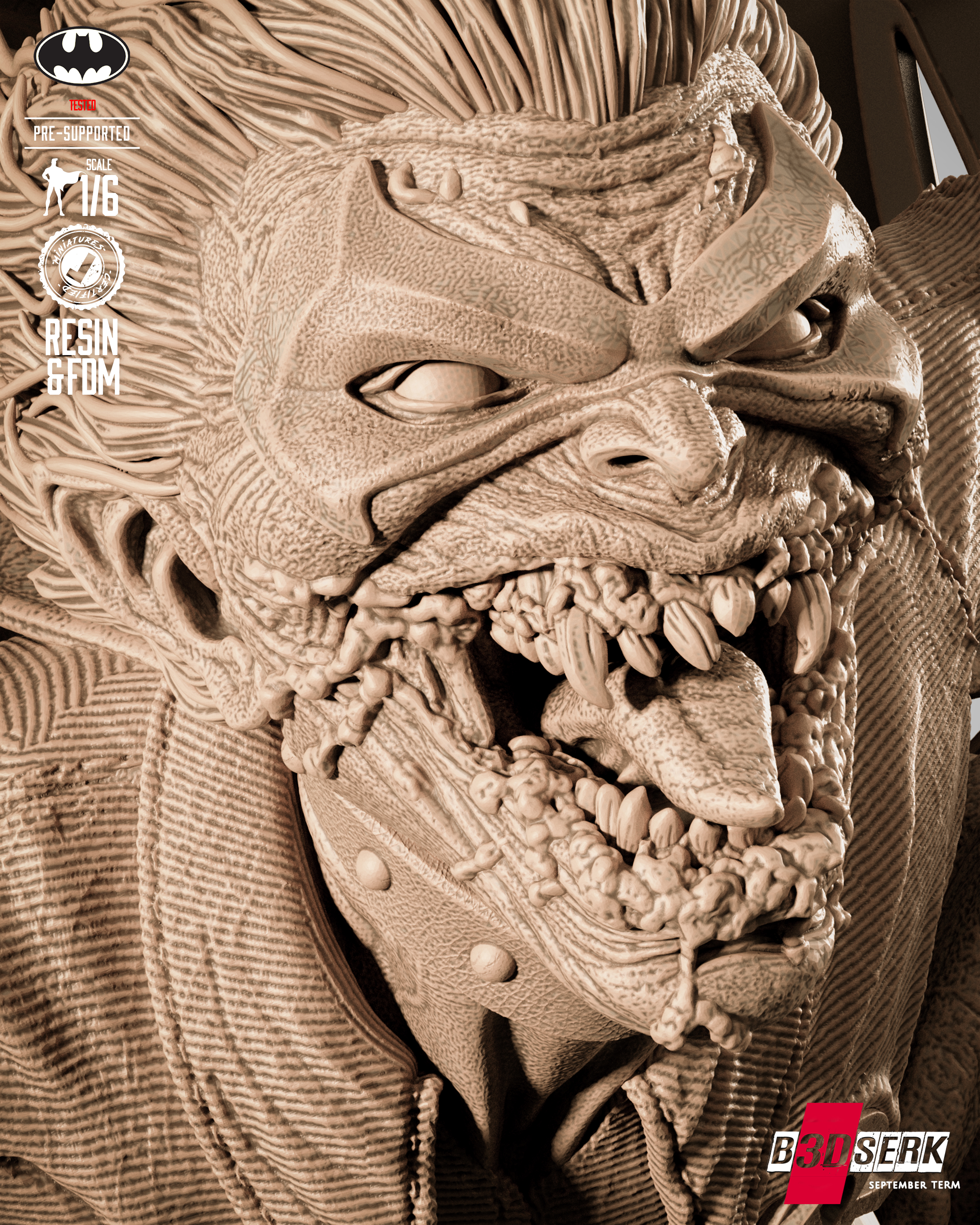 B3dserk - Batman Who Laughs Sculpture (Images) (1)
