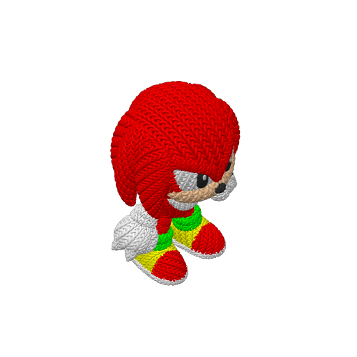 Knuckles de Crochê