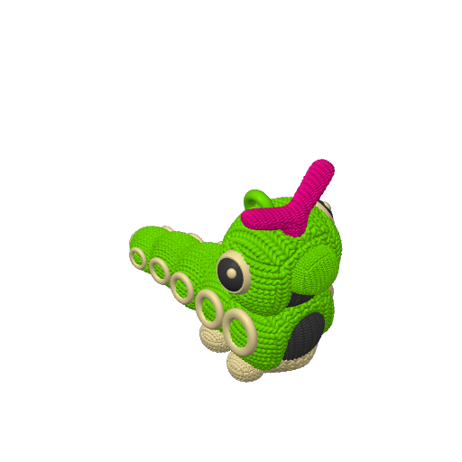 Caterpie de Crochê