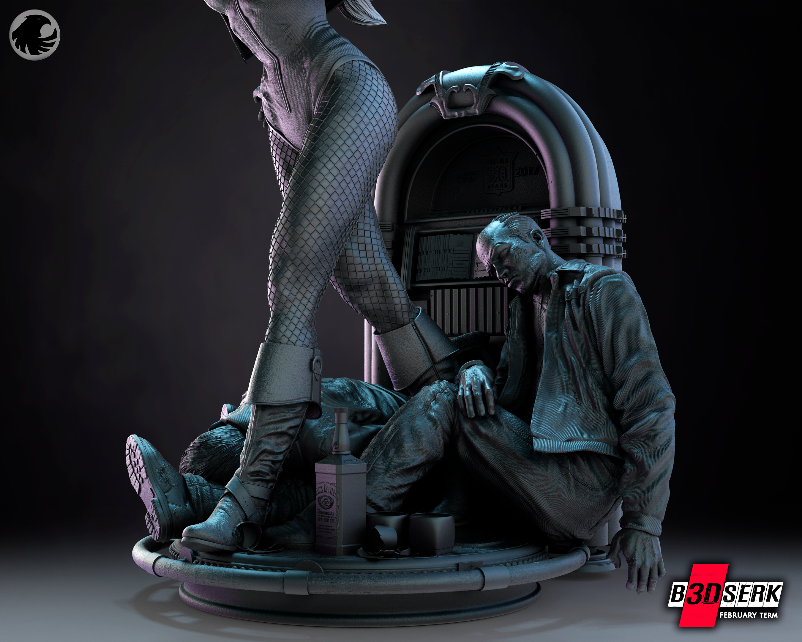 B3DSERK - Black Canary Bust 250mm (Images) (1)
