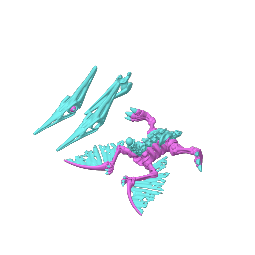 Skeleton Pteranodon @Print3DWorld