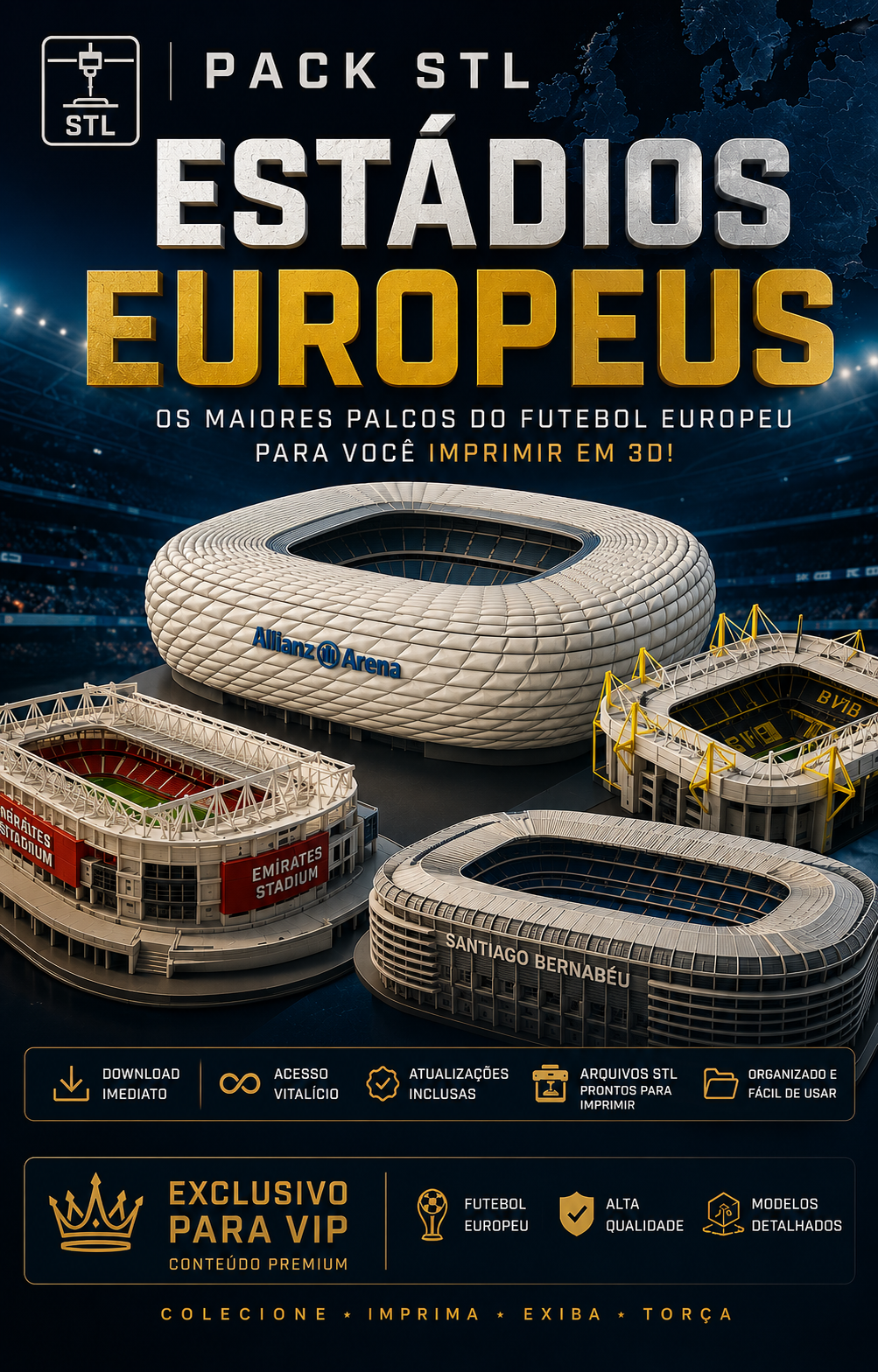 ESTÁDIOS EUROPEUS