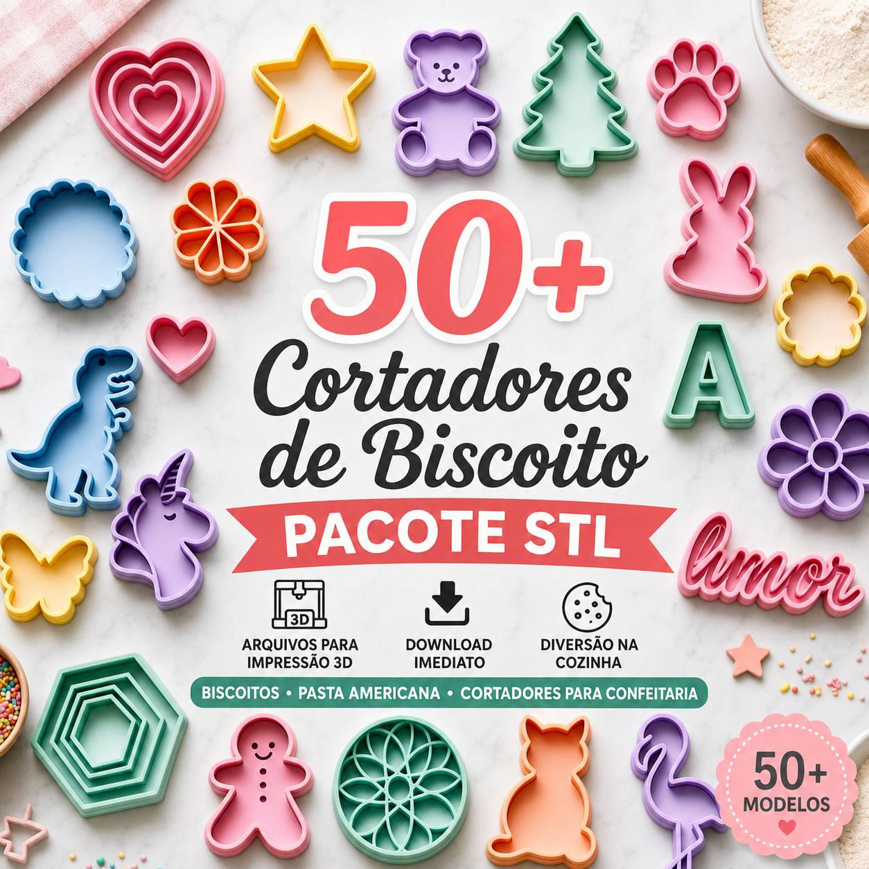 CORTADORES DE BISCOITO